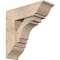 Ekena Millwork Merced Traditional Smooth Bracket w/ Offset Brace, Douglas Fir, 7 1/2"W x 22"D x 22"H BKT0806X22X22MRC01SDF - alternate 1